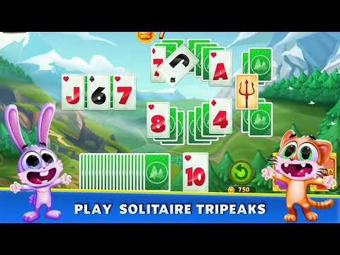 Solitaire TriPeaks Save Animal Video