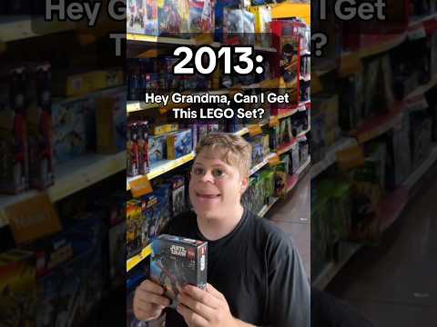 Buying LEGO Sets (Then vs. Now) #lego #childhood #theawsomavenger #foryou #tiktok #nostalgia