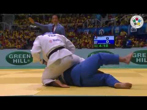 JUDO 2013 World Championships: Teddy Riner (FRA) - Adam Okruashvili (GEO)