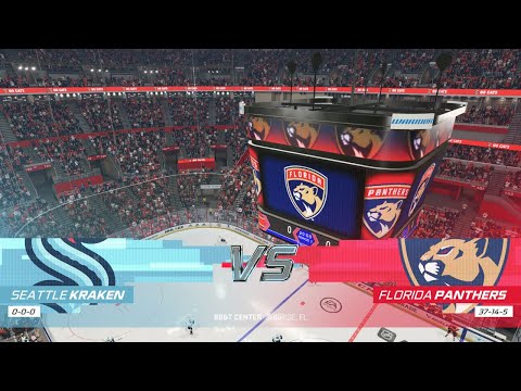 NHL 22 - Seattle Kraken @ Florida Panthers - 11/27/21