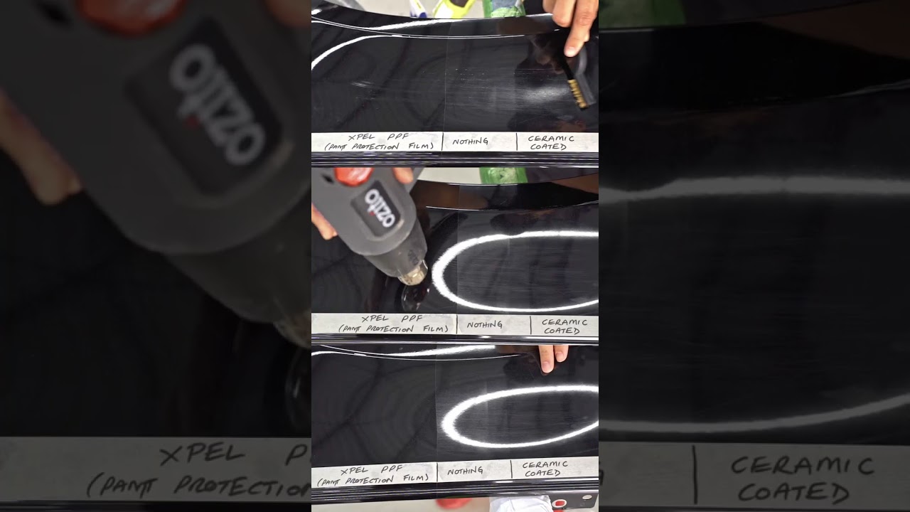 SCRATCH TEST - PPF VS CERAMIC COATING