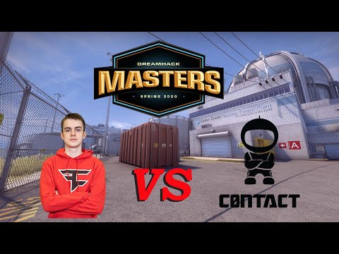Broky POV (FaZe) vs c0ntact / nuke / 33-17 / DreamHack Masters Winter 2020