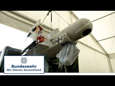Aufklärungsdrohne KZO bei Iron Sword - Bundeswehr