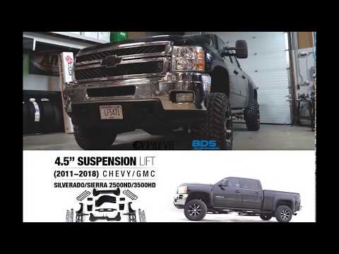 4.5" BDS Lift Kit for Chevy/GMC 2500HD/3500HD (11'-18')