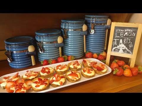 Strawberry Lemon Tarts