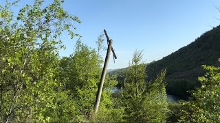 The Lehigh and New England Lehigh Gap Palmerton spur. Palmerton PA. (4 of 4)