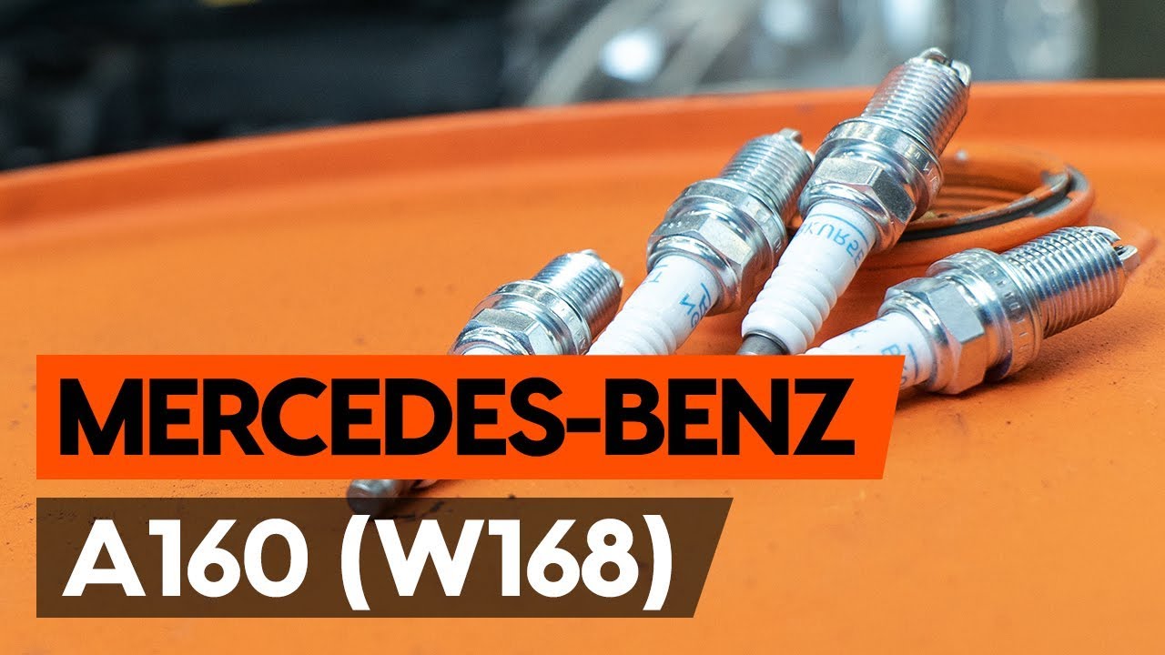 Como mudar vela de ignição em Mercedes W168 - guia de substituição