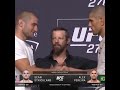 Sean Strickland faces off with Alex Pereira ? #UFC276
