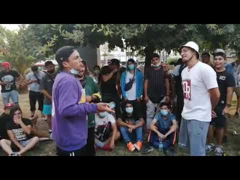 VIOLAMENTES VS EFECTO (batalla beneficio racek ) parte 1