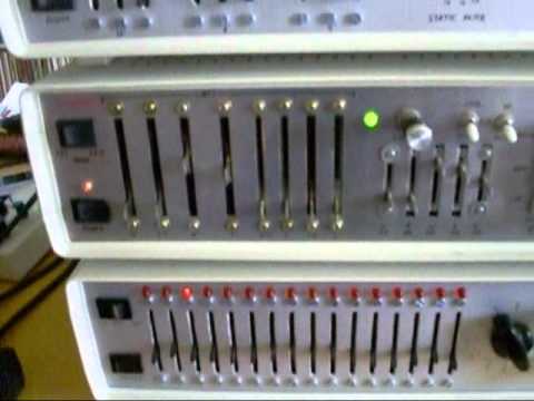 Cute little melody on three analogue sequencers