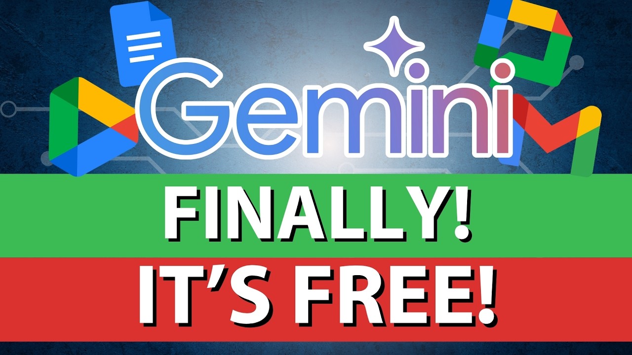 Gemini AI is now FREE for ALL in Workspace | Everything Business Owners Should Know