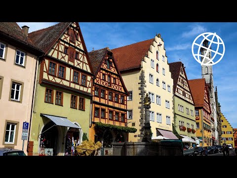 Rothenburg ob der Tauber, Germany  [Amazing Places 4K]