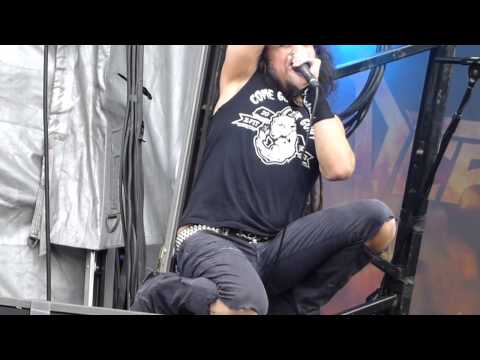 Death Angel - Thrown To The Wolves live at Bloodstock, England, 9th August 2013