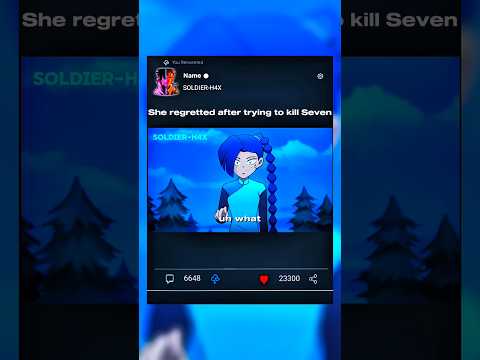 She came back just for returning the healing paste 😤 #seven #anime #shorts