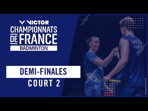 Victor Championnats de France 2026 – Demi-finales - Court 2