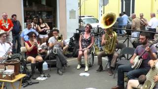 Tuba Skinny - "Crazy Blues" 4/11/14 @Royal St. FQF