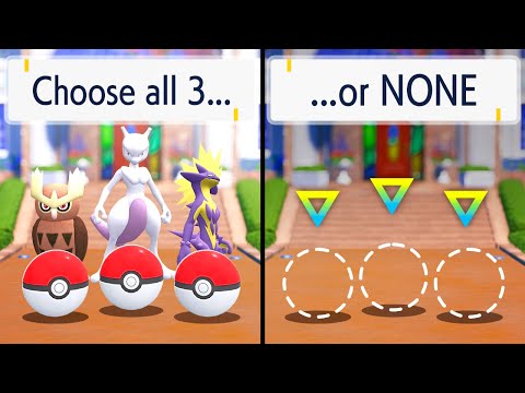 Choose ALL The Starters... or NONE!