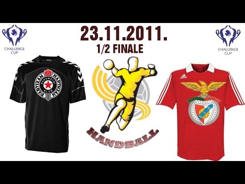 Handball гандбол 2011.RK "PARTIZAN" - SL BENFICA andebol balonmano de handebol