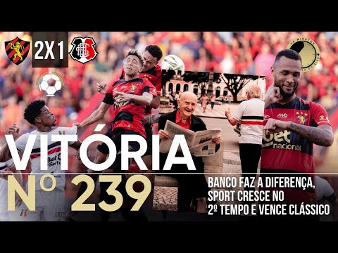 PÓS-JOGO - SPORT 2 X 1 SANTA CRUZ - RESERVAS MUDAM JOGO E LEÃO AMPLIA VANTAGEM PARA 69 VITÓRIAS - 45