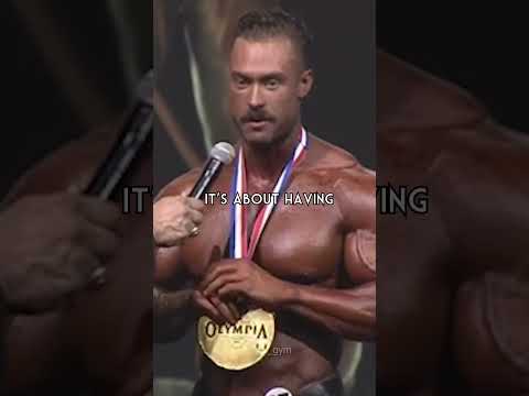 CBUM's speech after winning Mr. Olympia 2021