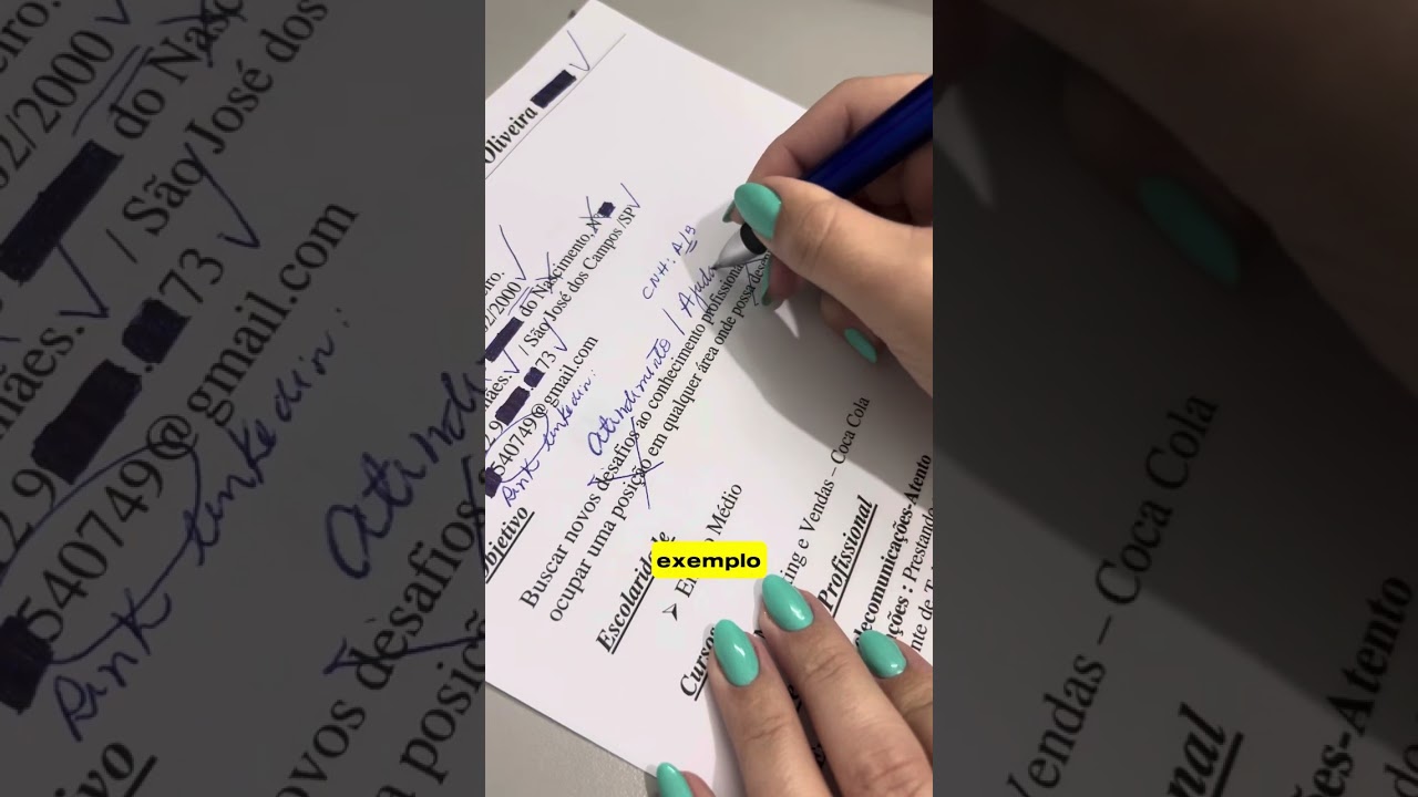 Analisando currículo - o que colocar e não colocar no currículo