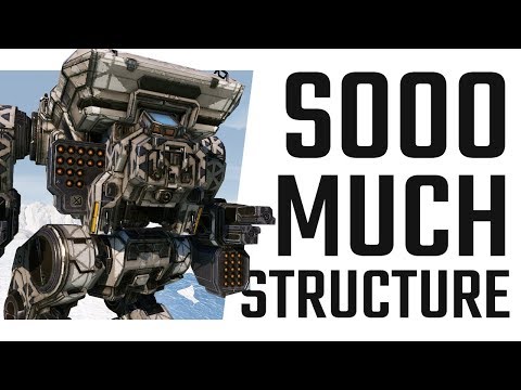 Sooo much Structure! The Warhawk! Mechwarrior Online The Daily Dose #542