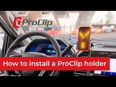 How to Install a ProClip USA Device Holder