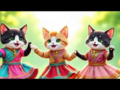 🐱 Adorable Kittens Dancing Together | Piku Bani | cat dunce 