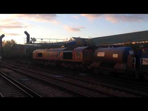 6W75 66720 TnT 66709 Tonbridge Yard - Tonbridge Yard