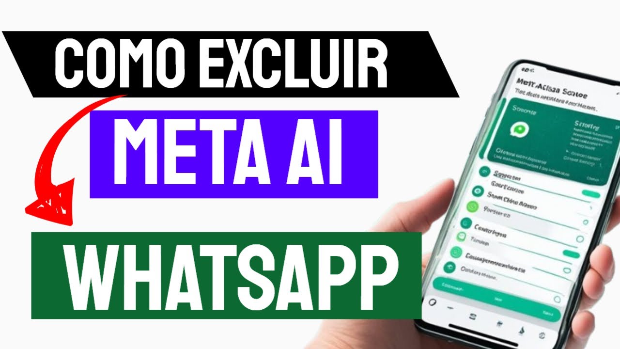 Como remover inteligência artificial da Meta no WhatsApp