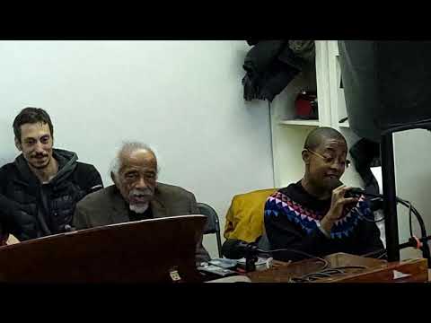 Dr. Barry Harris jazz workshop (January 2020) with Cecile Mclorin-Salvant & Sullivan Fortner