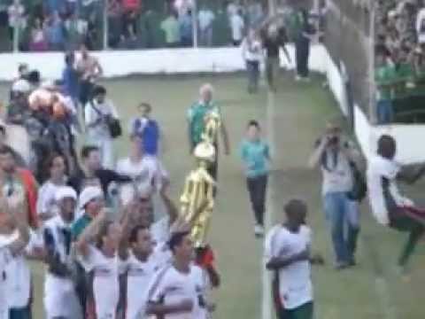 Comemoração  do Riograndense pela classificação pra proxima fase da série B 2012