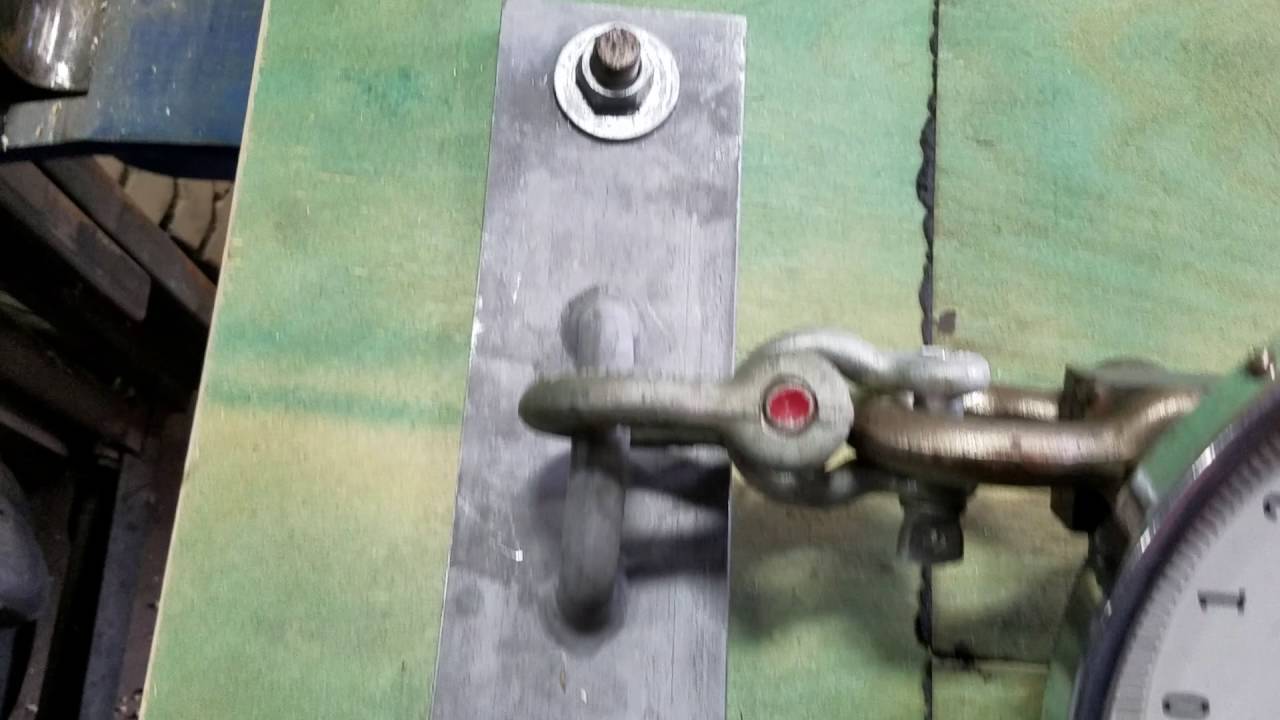 Plate Anchor Shop Load Test, LVL, Engineered Supply Universal StrongTop Anchor