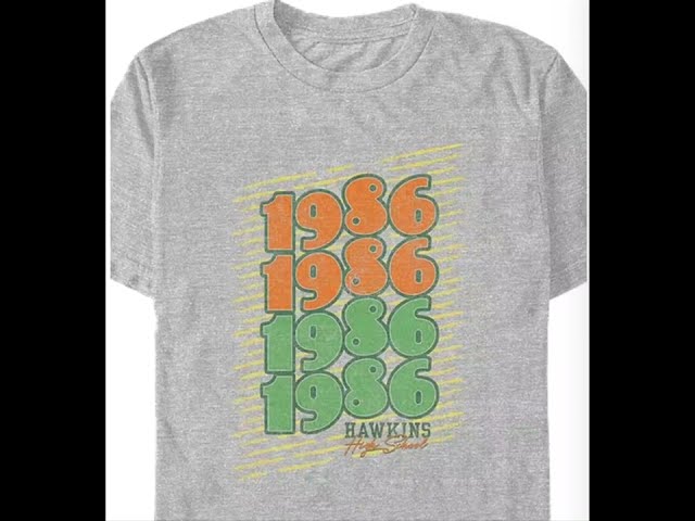 Vídeo relacionado con Stranger Things 1986 Hawkins High School Retro Sudadera