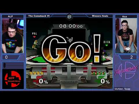 The Comeback 6 - ALP vs Rick - Winners Finals
