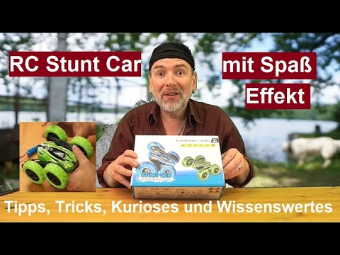 ✅Ferngesteuertes RC Stunt Car Allrad Auto Ferngesteuerter Elektro Buggy mit 360° Flip für Kinder