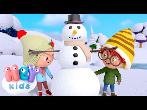 Hagamos un Muñeco ☃️❄️ | Canción de Invierno para Niños | HeyKids - Canciones infantiles