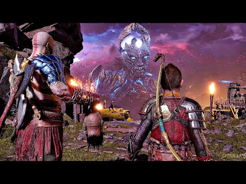 God of War Ragnarok - Ending & Odin Final Boss Fight + Secret Ending (4K 60FPS)