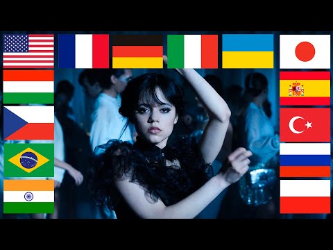 Wednesday Addams goes to the dance in 14 different languages