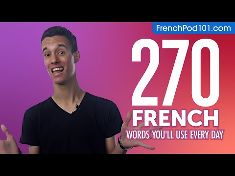 10 French Words You ll Use Every Day Basic Vocabulary 41