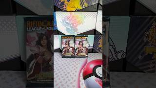 DOUBLE BOOSTER MADNESS! Riftbound Opening 🔥 #cards #riftbound #riotgames #opening