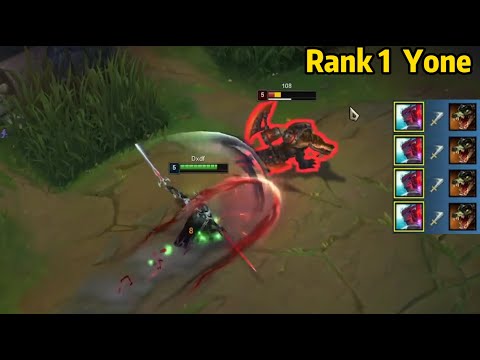 Rank 1 Yone: When Challenger Yone Visits Master Elo...