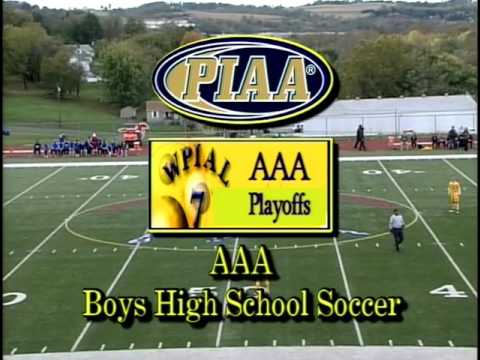 2016 WPIAL Boys Soccer Playoffs AAA 1st Round Greensburg-Salem at Laurel Highlands 10/22/16