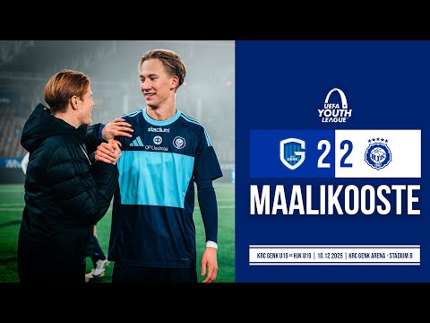 MAALIKOOSTE | KRC Genk 2–2 HJK - UEFA Youth League