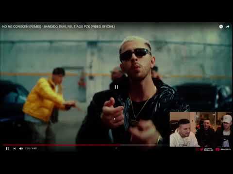 COSCU REACCIONA A NO ME CONOCEN REMIX CON REI Y BANDIDO -PARTE 2-