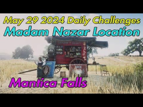 Red Dead Online Daily Challenges Madam Nazar Location May 29 2024 #rdr2 #rdo #reddead2online