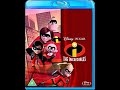The Incredibles UK Blu Ray Menu Walkthrough 2011