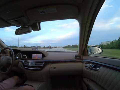 2009 MERCEDES BENZ S65 AMG W/P30 PERFORMANCE PACKAGE WITH MICROPHONE INSIDE THE CABIN DRIVING VIDEO