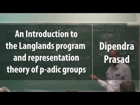 An Introduction to the Langlands program and representation theory of p-adic groups