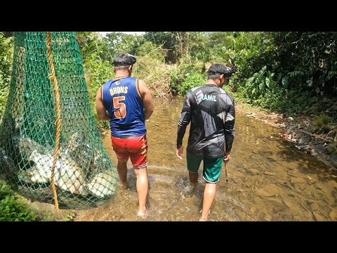 P1.Ang dami naming huli namana kami sa sapa ng katong "catchNcook"